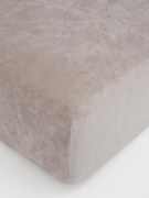 Plachta mikroplyš Deluxe 90 x 200 cm - cappuccino