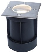 Exteriérové najazdové svietidlo Viale Square, 1x GU10