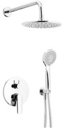 KFA Armatura 5029-501-00- Sprchová sada s podomietkovou batériou TANZANIT l. chróm