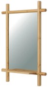 Nástenné zrkadlo B027 NAT, bambus
