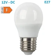 Diolamp SMD LED žiarovka matná Special Voltage Ball P45 5W/12V-DC/E27/3000K/440Lm/180°