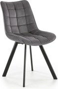 Jedálna stolička COMORO 1 ks tmavošedá