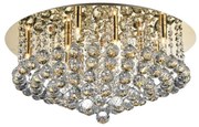 Azzardo AZ3084 - Krištáľové stropné svietidlo BOLLA 10xG9/40W/230V