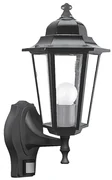 Rabalux 8217 Venkovní nástenné svietidlo s čidlom VELENCE 1xE27/60W/230V RL8217
