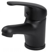 Erga Lati, umývadlová batéria h-130, čierna matná, ERG-YKA-BU.LATI24-BLK