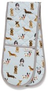 Dvojitá bavlnená chňapka Cooksmart ® Curious Dogs