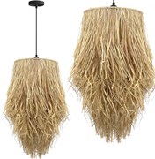 Toolight Toolight, stropné svietidlo 1xE27 APP1322-1CP, prírodná-čierna, OSW-02429