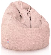 Sedací vak Bag Sako L Boucle Farba: Ružový