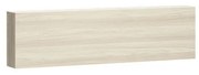 Odkladacia polica SEGMENT, 1300 x 150 x 350 mm, dub prírodný