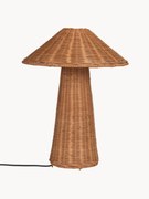 Ručne vyrobená ratanová stolová lampa Dou