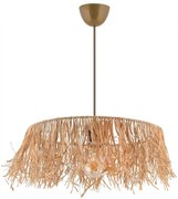 Závesná lampa MARISKA na kábli 1xE27/40W/230V ráfia