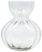 House Doctor Sklenená váza Bud Clear 14 cm