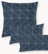 Vzorovaná bavlnená obliečka na vankúš Marla