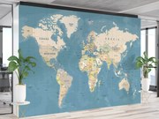 Gario Fototapeta Politická mapa sveta Materiál: Vliesová, Rozmery: 250 x 175 cm