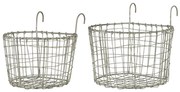 Ib Laursen Kovový závesný košík Balcony väčší