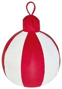 Plyšový dekoračný vankúš s vianočným motívom 25x30 cm Christmas Bauble – Catherine Lansfield