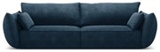 Tmavomodrá pohovka 208 cm Vanda - Mazzini Sofas