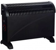 Konvektorový ohrievač 2000W čierny