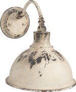 Nástenná vintage biela retro lampa Helene - 43*28*31 cm