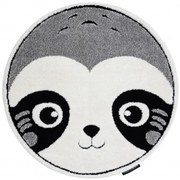 Koberec JOY Panda sivý / krém