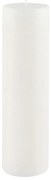 Biela sviečka Ego Dekor Cylinder Pure, doba horenia 75 h