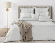 MAKOSATÉNOVÉ OBLIEČKY EVA MINGE ELEGANT1A 160X200 CM, 2 KS 70X80 CM BIELE