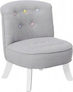 Detské kreslo Color candy 17 cm Biela