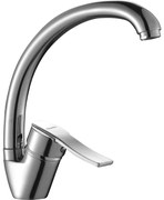 Kuchinox Madera, vysoká drezová batéria h-246 s výtokom v tvare F, chrómová, LAV-BQM_067D