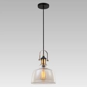 Závesné svietidlo PREZENT FAMOSA ANT. BRASS/COGNAC 46304