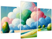 Obraz - Krajinka s mrakom (90x60 cm)