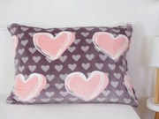 Obliečka na vankúš mikroplyš 70 × 90 cm – Tessema sivohnedé