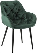 Stolička Tanna - zamat - Zelená