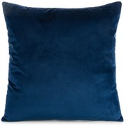 DEKORAČNÁ OBLIEČKA NA VANKÚŠ GAJA1 45X45 CM TMAVOMODRÁ