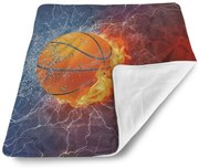 Sablio Deka pre bábätko Basketbalová lopta - 80x100 cm