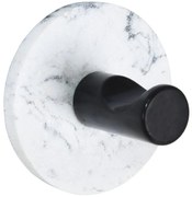 Vešiačik okrúhly style 5x5 cm biely 8224