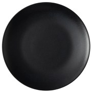Tanier plytký 24 cm 4 ks — Basic čierny matný - 492781