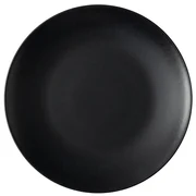 Tanier plytký 24 cm 4 ks — Basic čierny matný - 492781