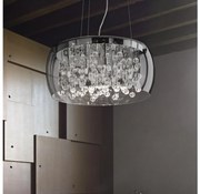 Ideal Lux - Luster na lanku AUDI 5xG9/40W/230V dymová