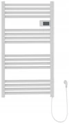 Erga Pago, elektrické vykurovacie teleso 540x960 mm s digitálnym termostatom, 500W, biela matná, ERG-LAV-GRZE-E-ALU-960540-WH