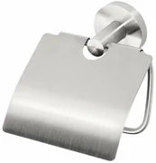 SAPHO XS701 X-Steel držiak toaletného papiera s krytom, brúsená nehrd. oceľ