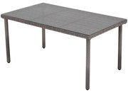 Stôl technoratan Haiti sivý