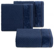 BAVLNENÝ UTERÁK FRIDA 50X90 CM TMAVOMODRÁ