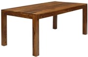Jedálenský stôl Gani 120x90 cm z indického masívu palisander GANI-120