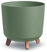 Kvetináč GRACIE TUBUS 29,8 cm zemito zelený