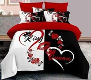 Obliečky King a Queen C Bavlna 7-dielna súprava