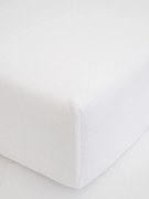 Plachta mikroplyš Deluxe 90 x 200 cm - biela