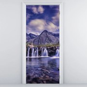 Fototapeta na dvere - Vodopád (95x205cm)