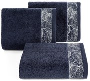 BAVLNENÝ UTERÁK AGIS 50X90 CM TMAVOMODRÁ