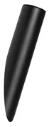 Moderná nástenná lampa čierna - Slam
