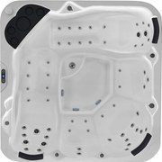 Poľské celoročná vonkajšia záhradná vírivka pre 5 osôb 220x220 kúpeľná vaňa
